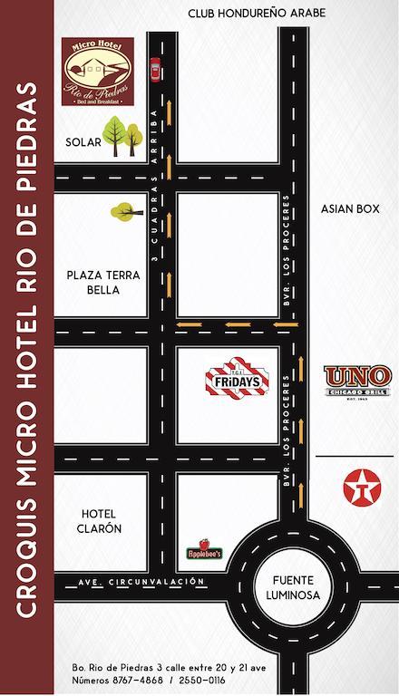 Micro Hotel Rio De Piedras San Pedro Sula Exteriör bild